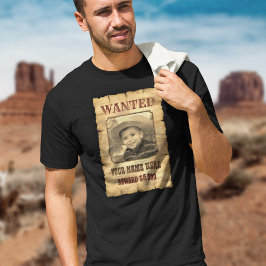 Önskad Poster | Vintage Vilda western Fotomall T T Shirt