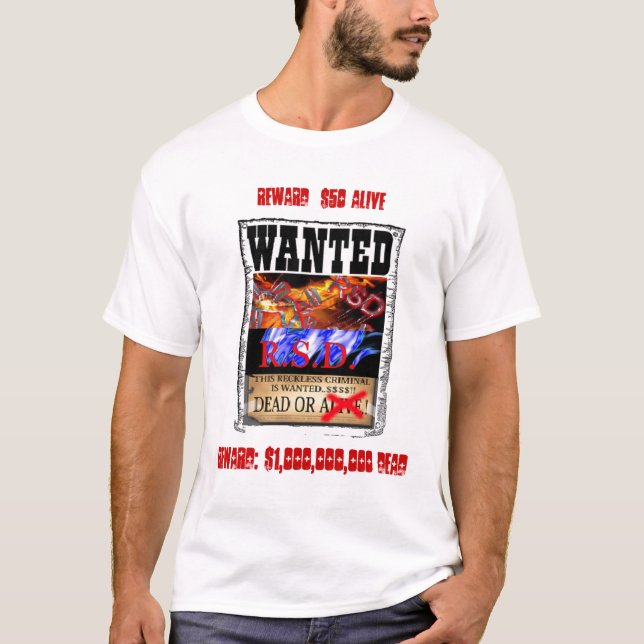 ÖNSKAD RSD MED RAZORD--DÖTT!!!! T-SHIRT (Framsida)