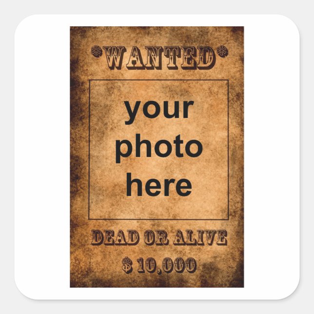 "önskade" klistermärken (Framsida)