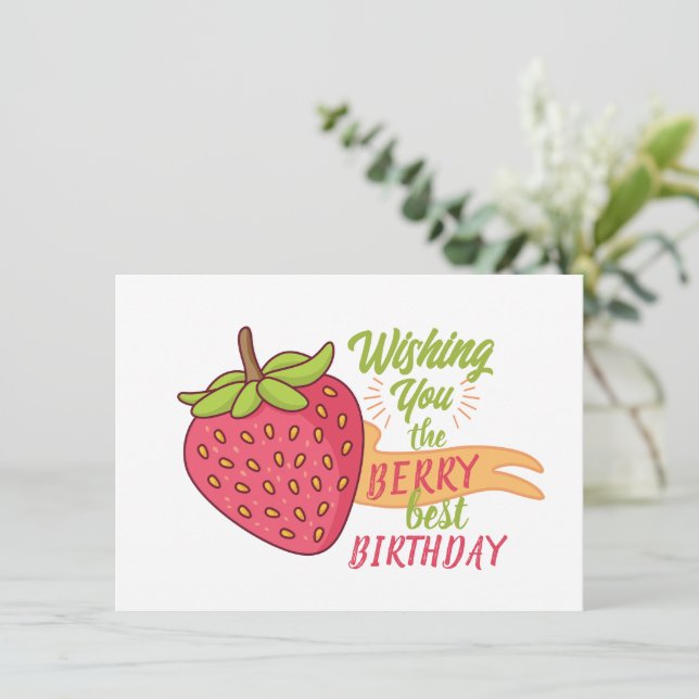 Önskar att du har den bästa födelsedagen (Stående Fram)