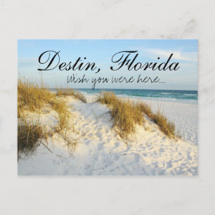 Önskar att du var här - Destin, Florida Vykort