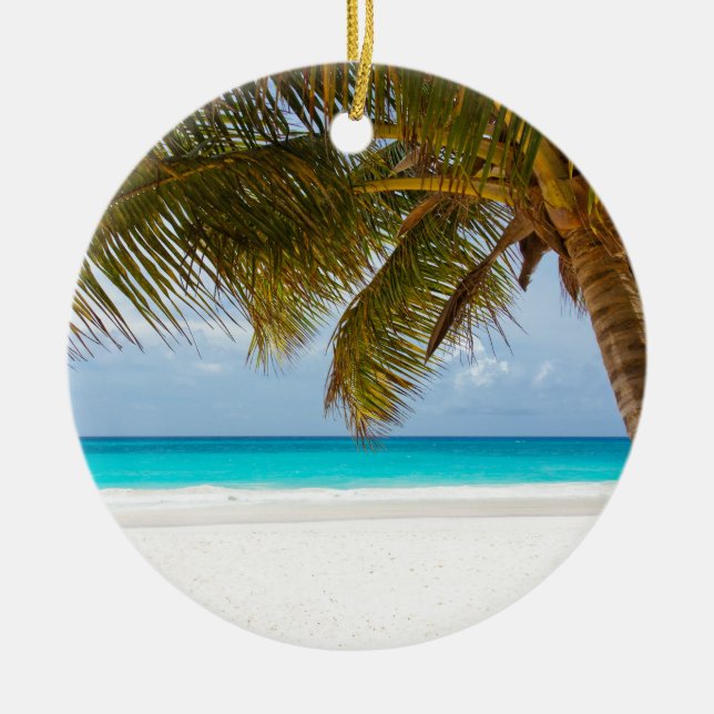 Önskar att du var här! julgransprydnad keramik (Framsidan)