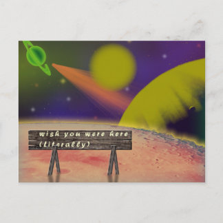 Önskar att du var här vykort