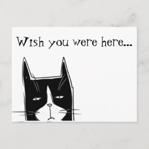 Önskar att du var här vykort