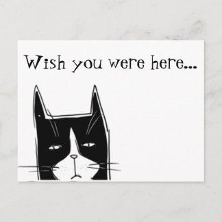 Önskar att du var här vykort