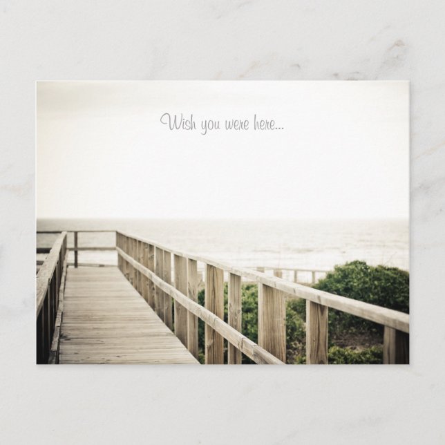 Önskar att du var här... vykort från resa (Framsida)