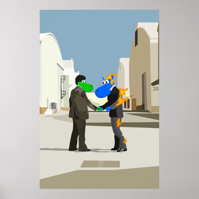 Önskar att du var Hippo Poster (Framsidan)