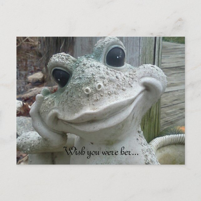 önskar att du var hon..vykort vykort (Framsida)