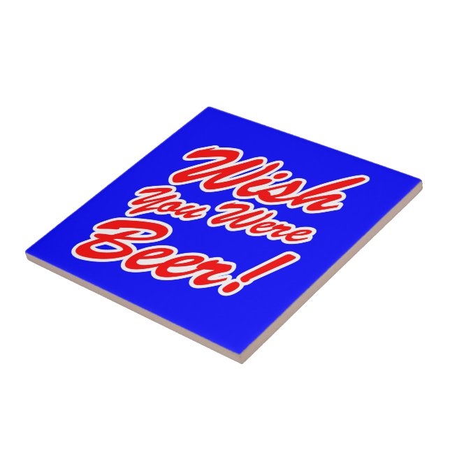 Önskar att du var öl! kakelplatta (Sidan)