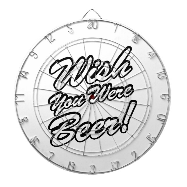 Önskar att du var öl! piltavla (Framsidan)