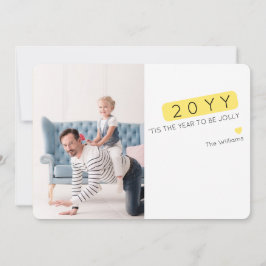 Önskar det redigerbara nya året för unik färg julkort