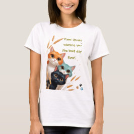 Önskar Dig Den Bästa Dagen Någonsin Tittande Liten T Shirt