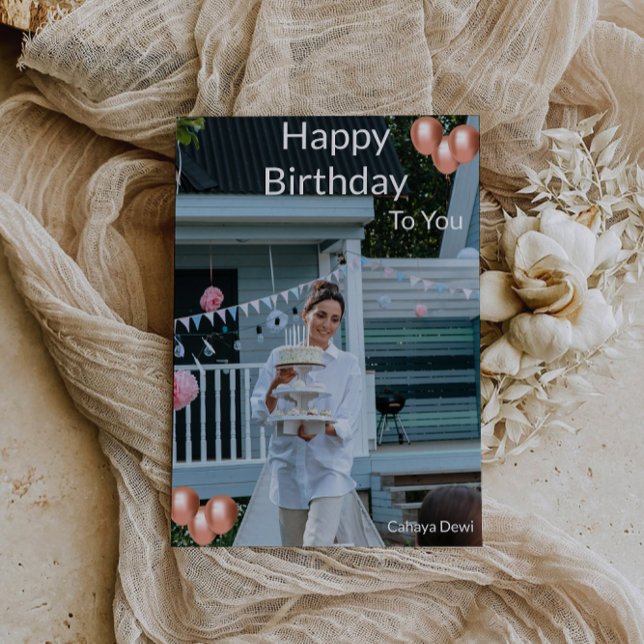 Önskar dig en dag full av glädje inbjudningar (Wishing You a Day Full of Joy Invitation)