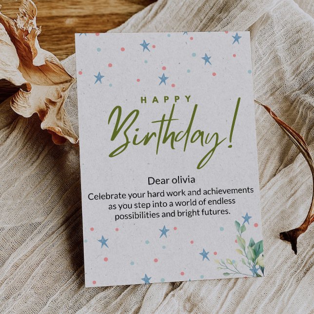 Önskar dig en dag full av glädje inbjudningar (Wishing You a Day Full of Joy Invitation)