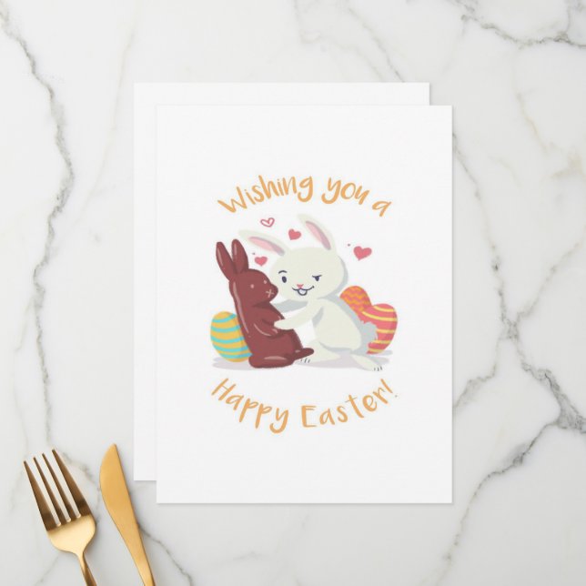 Önskar dig en Glad påsk! Meny (Fram/Back In Situ)