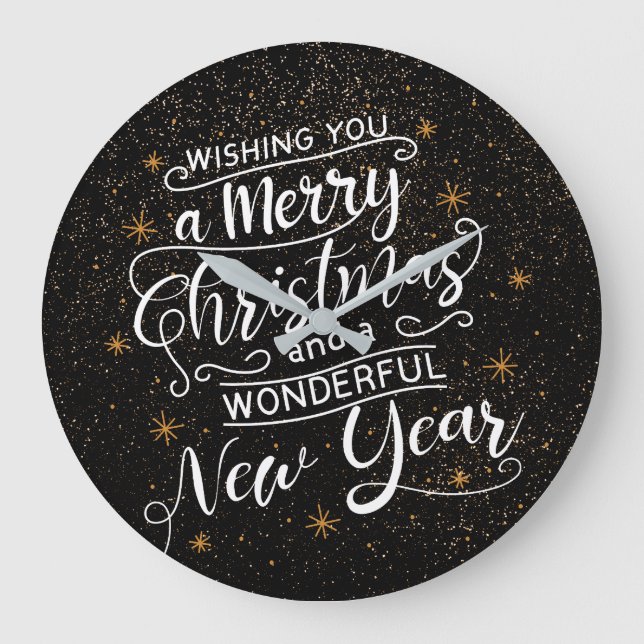 Önskar dig en God jul-helgdag Stor Klocka (Framsida)