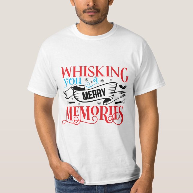 Önskar dig en riktigt god jul t shirt (Framsida)