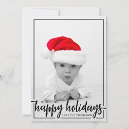 Önskar dig God Jul Vertikal Foto Julkort