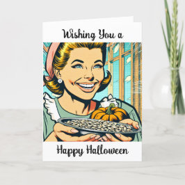 Önskar dig Happy halloween Helgkort