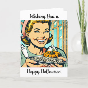 Önskar dig Happy halloween Helgkort