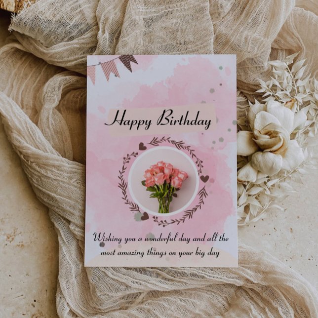 Önskar dig lycka, kärlek och framgång inbjudningar (Wishing you happiness, love, and success, invitation)