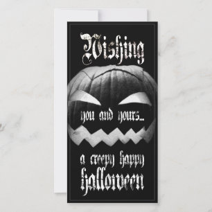 Önskar dig och din äckliga happy halloween