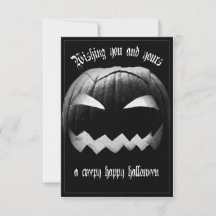 Önskar dig och din äckliga happy halloween