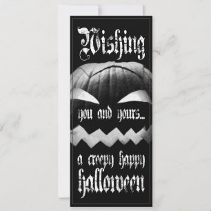 Önskar dig och din äckliga happy halloween