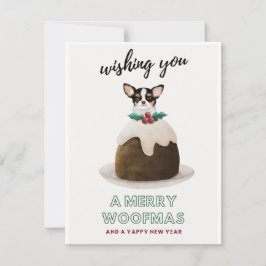Önskar dig och din Merry Woofmas Julkort