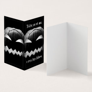Önskar dig och dina en kuslig glad Halloween Kort
