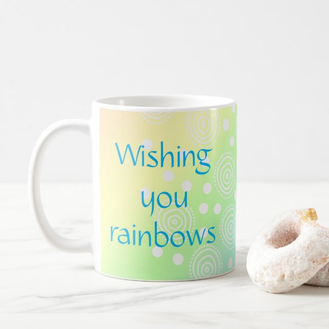 Önskar dig Rainbows Mugg (Med munk)