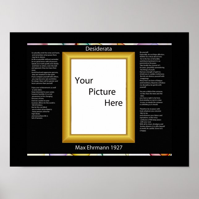 ÖNSKAR dina Poster (Framsidan)