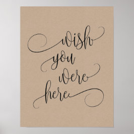 önskar du var här bröllopsminnestavla skylt v3