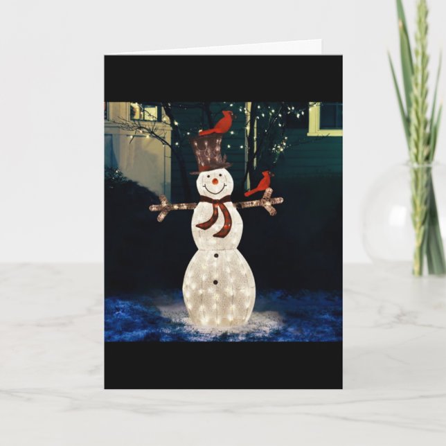 ÖNSKAR DU VAR HÄR I CHRISTMAS I ÅR HELGKORT (Framsida)