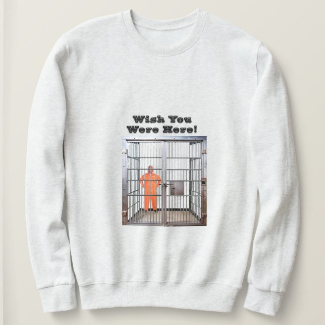 Önskar du var här sweatshirt t shirt (Design framsida)