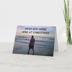 ÖNSKAR DU VAR I CHRISTMAS HELGKORT