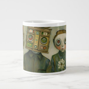 Önskar du vore här Specialmugg Jumbo Mugg