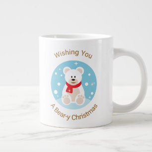 ÖNSKAR EN Bear-y-jul Jumbo Mugg