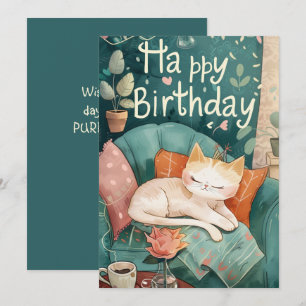 Önskar en dag fylld med PURRTH-dagen Kärlek