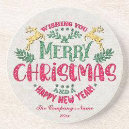 Önskar en God jul och en Gott nytt år Underlägg