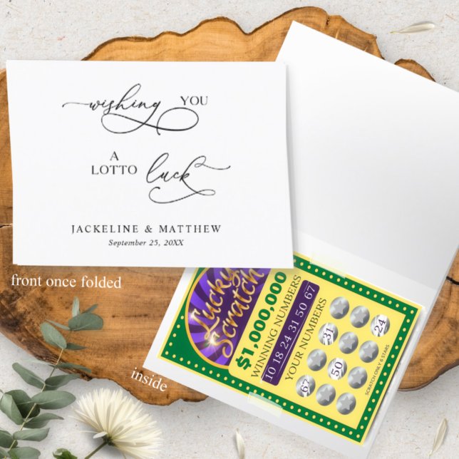 Önskar en innehavare av ett förmånskort för Lotter (Skapare uppladdad)