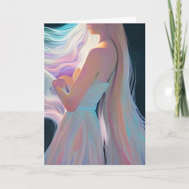 Önskar en magisk dag kort (Framsida)