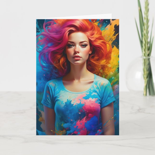 Önskar en magisk dag | VÄNSKAP Kort (Framsida)