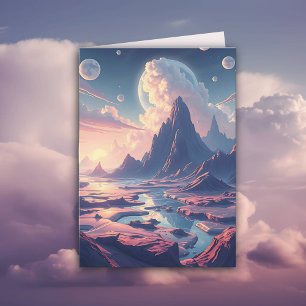 Önskar en magisk födelsedag   Annan konst Kort