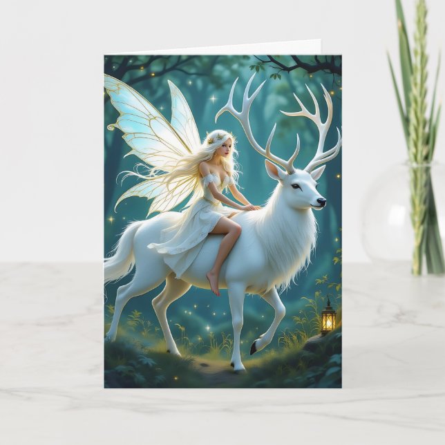 Önskar en magisk födelsedag Personlig Kort (Framsida)