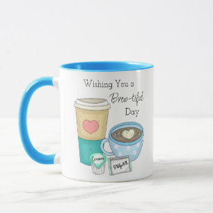 Önskar en söndaglig dag Kaffe Pun Mugg