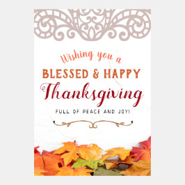 Önskar en välsignad dator och Happy thanksgiving