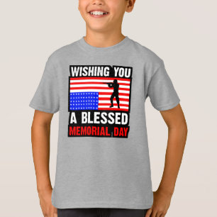 Önskar en välsignad minnesdag-62237 t shirt