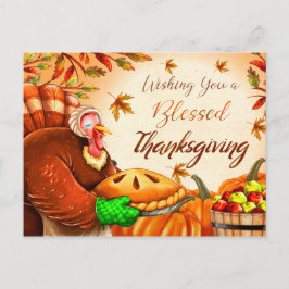 Önskar Er En Glad Tacksgiving Vykort