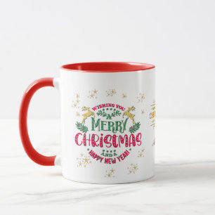 Önskar er en God Jul & ett Gott Nytt År Mugg